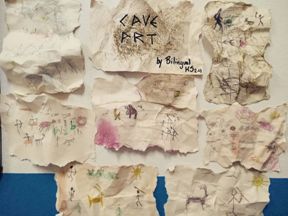 Bilingual class: Cave art