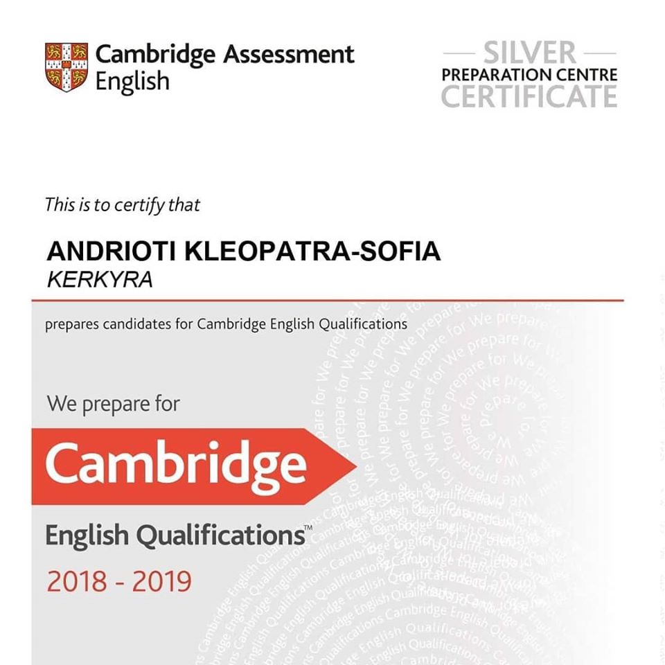 Cambridge Certification